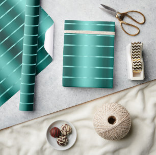 Papel De Regalo Lazo de cinta verde turquesa para despedida de sol