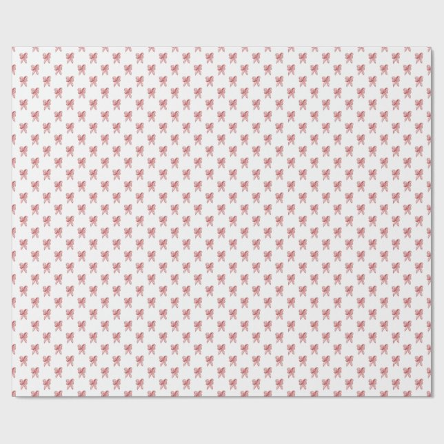 Papel De Regalo Lazo de Navidad animado (Superficie plana)