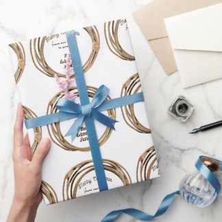 Papel De Regalo Lazo de vaquero Feliz Navidad