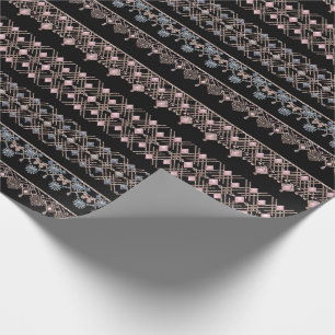 Papel De Regalo Lazo dorado