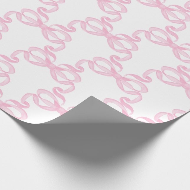 Papel De Regalo Lazo Rosa (Esquina)