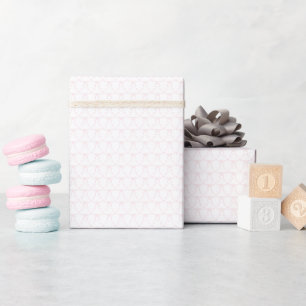 Papel De Regalo Lazos de acuarela rosa pálido