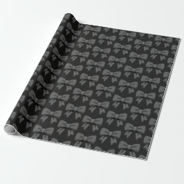 Papel De Regalo Lazos Negros