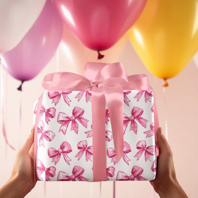 Papel De Regalo Lazos rosados Cintas  (Subido por el creador)