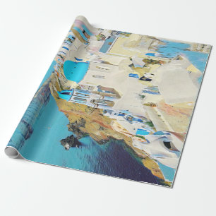 Papel De Regalo ldp SANTORINI - ver -