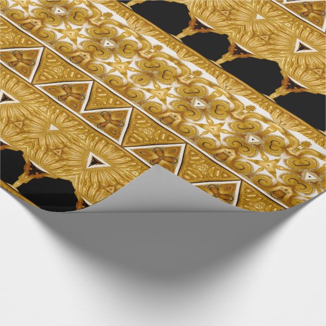 Papel De Regalo Le Franztkeer Elegante Chic  (Esquina)