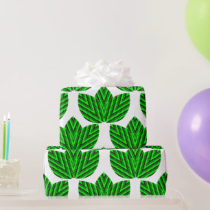 Papel De Regalo Leaf Trios