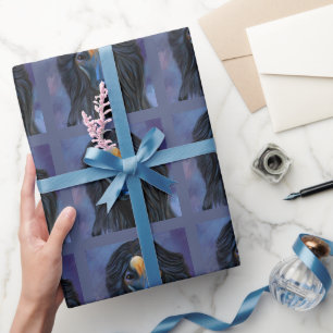 Papel De Regalo Lebrel afgano