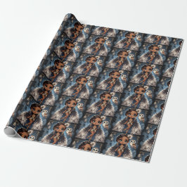 Papel De Regalo Lechuza costilla de Reino Animal