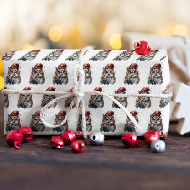 Papel De Regalo Lechuza de invierno encantada (Subido por el creador)