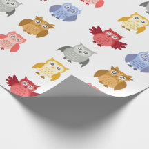 Lechuzas de animales de Woodland