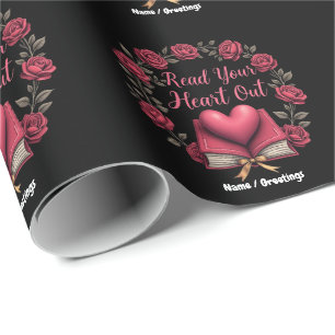 Papel De Regalo Lee tu corazón un refugio para amantes de los libr