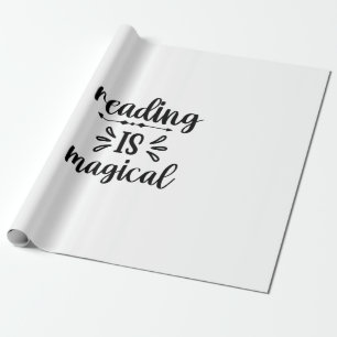 Papel De Regalo Leer arte es mágico
