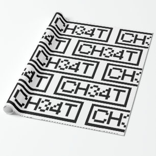 PAPEL DE REGALO LEET CHEAT
