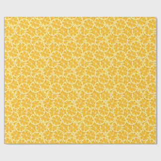 Papel De Regalo Lemon slice pattern 