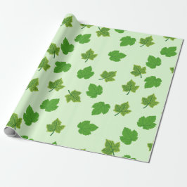 Papel De Regalo Leña de uva verde