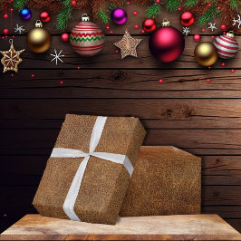 Papel De Regalo León falso del viejo mundo