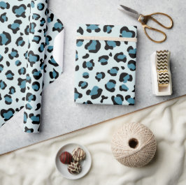 Papel De Regalo Leopard Print, Leopard Spots, Blue Leopard