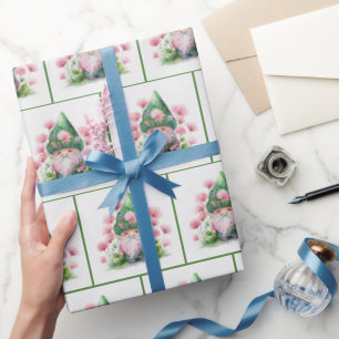 Papel De Regalo Leprechaun Irlandés En Jardín