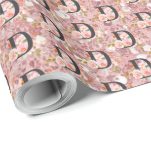 Papel De Regalo Letra D
