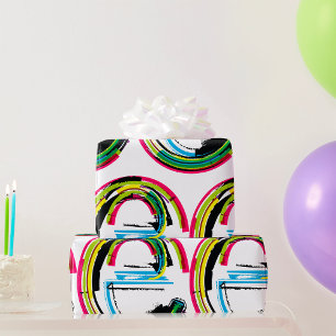 Papel De Regalo Letra grunge e