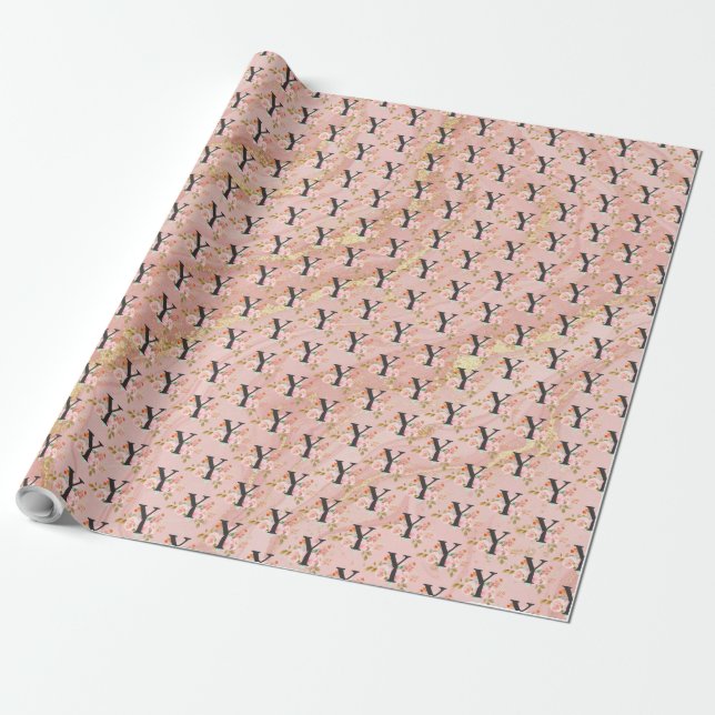 Papel De Regalo Letra Y (Desenrollado)