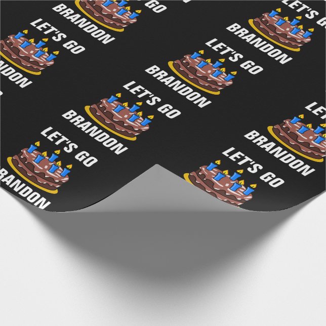 PAPEL DE REGALO LET'S GO BRANDON BIRTHDAY  (Esquina)