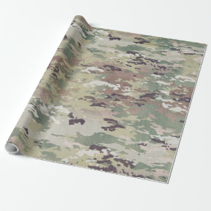 Papel De Regalo leva uniforme del ejército OCP Camo del rollo del