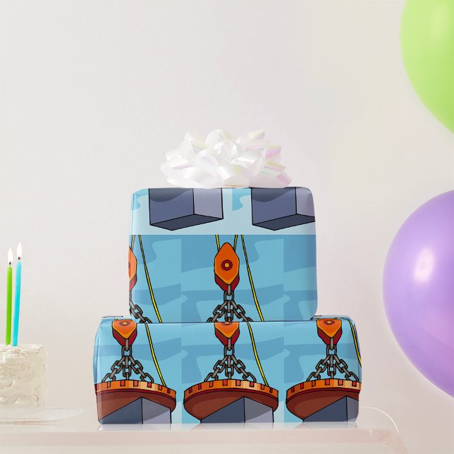 Papel De Regalo Levantamiento de grúa (Subido por el creador)