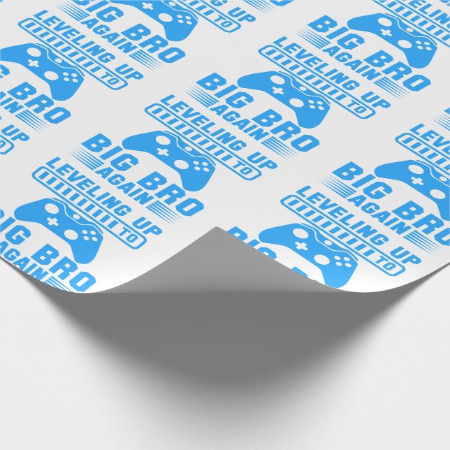 Papel De Regalo Levantar De Nuevo A Big Bro (Esquina)