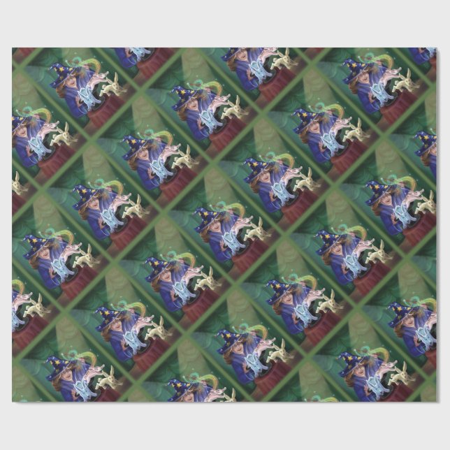 Papel De Regalo Ley de magia (Superficie plana)