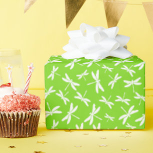 Papel De Regalo Libélula de la naturaleza