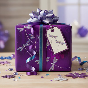 Papel De Regalo Libélulas en el agua