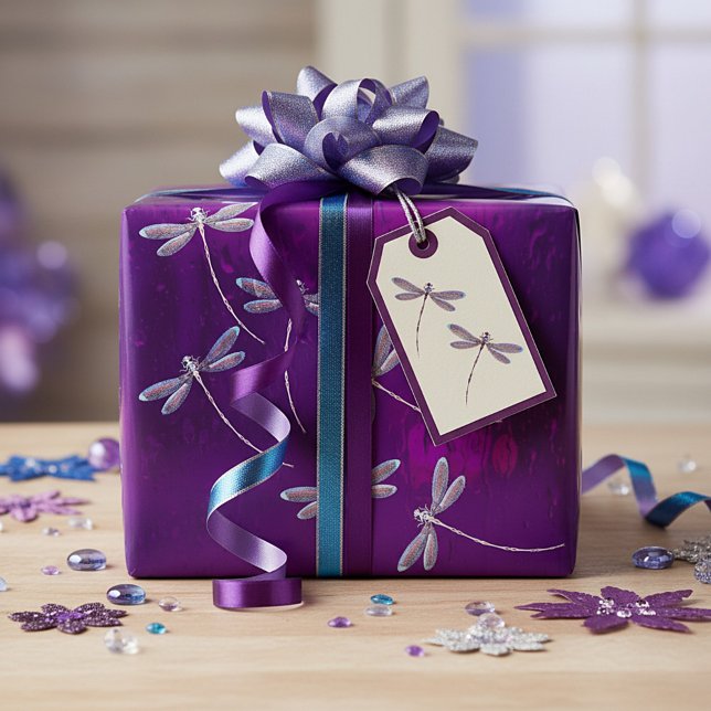 Papel De Regalo Libélulas en el agua (Subido por el creador)