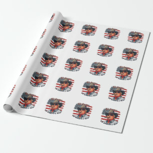 Papel De Regalo Libertad para el Golfo Americano de Trump