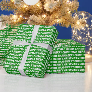 Papel De Regalo Libro blanco sobre la tipografía de los Navidades