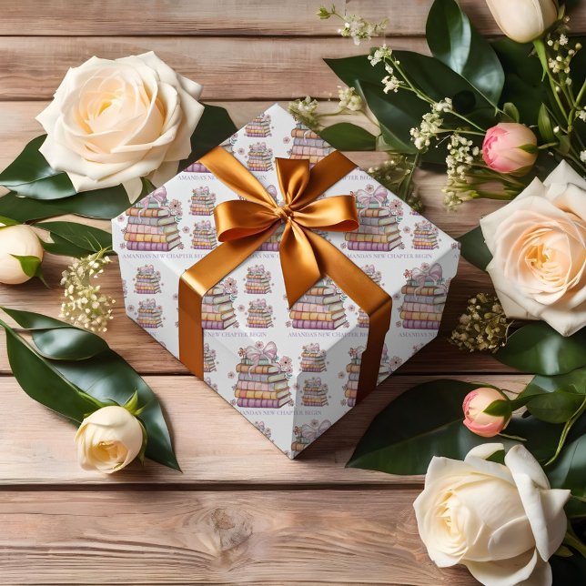 Papel De Regalo Libro de Historias de un Nuevo Capítulo Regalo de  (Subido por el creador)