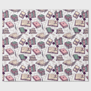 Papel De Regalo Libros