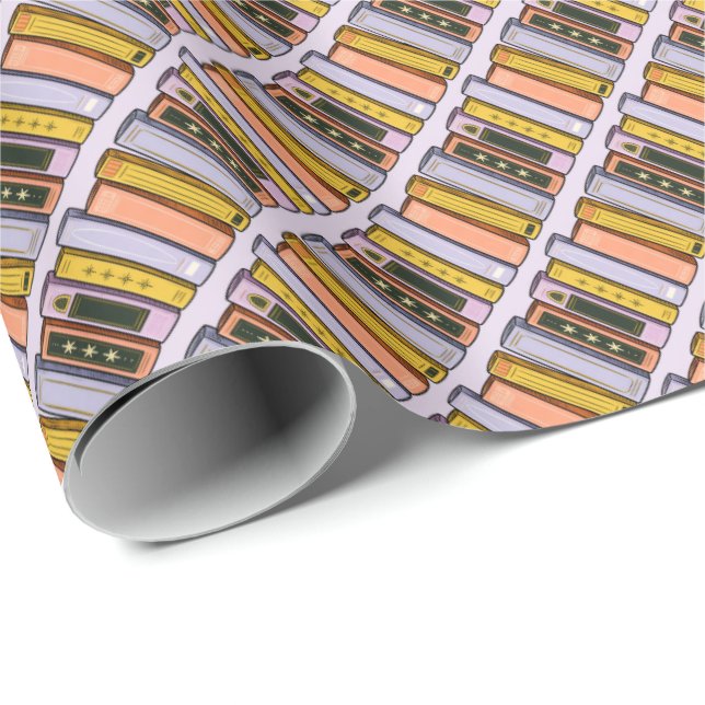 Papel De Regalo Libros (Esquina del rollo)