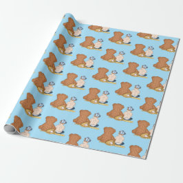 Papel De Regalo Lil' Slugger Béisbol Tema