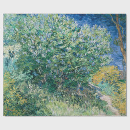 Papel De Regalo Lilac Bush (Lilacs) de Vincent Van Gogh