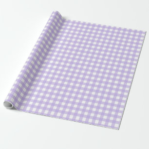 Papel De Regalo Lilac Gingham