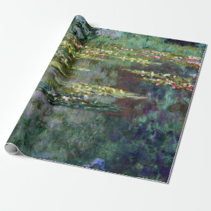 Papel De Regalo Lilis de agua Claude Monet