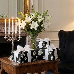 Papel De Regalo Lillies blancos