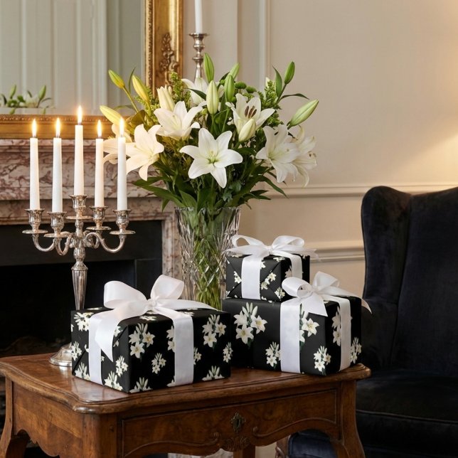 Papel De Regalo Lillies blancos (Subido por el creador)