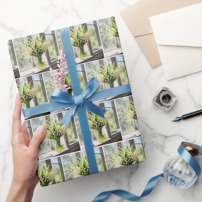 Papel De Regalo Lily Del Valle Bouquet (Regalar)