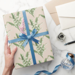 Papel De Regalo Lily of the Valley Floral