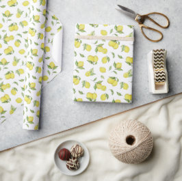 Papel De Regalo Limón Verano