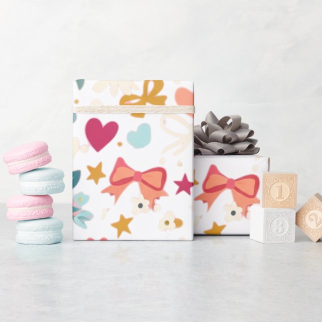 Papel de regalo lindo (Baby Shower)