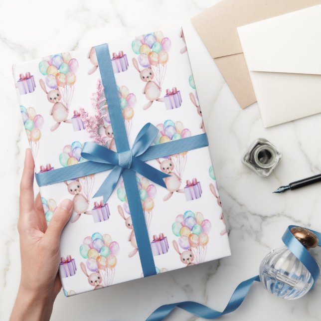 Papel De Regalo lindo fiesta de balón de cumpleaños (Regalar)